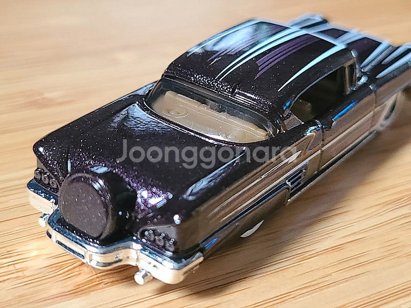 핫휠 1958년 쉐보레 임팔라 블랙--6