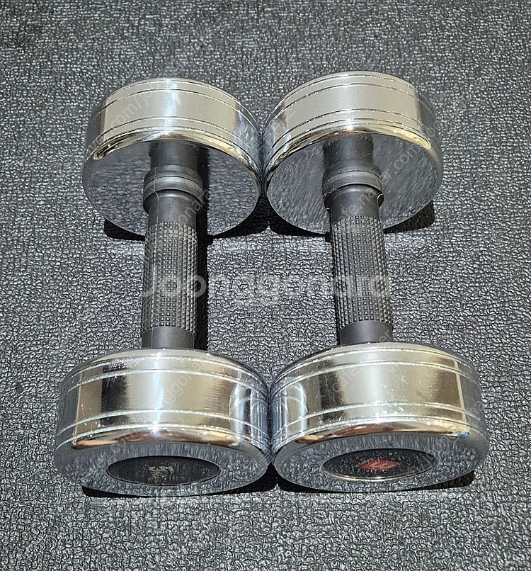 (택포) 5KG 크롬 아령 덤벨 두개 한세트--2