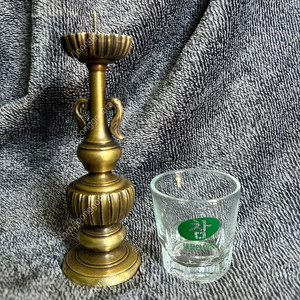 빈티지 일본 황동 촛대 캔들홀더 장식품 팝니다