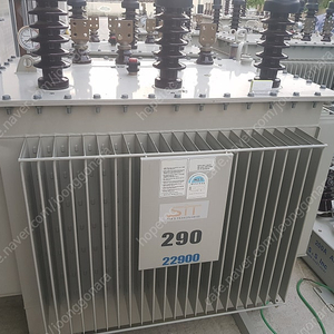 변압기. 복권 변압기. 유입식 변압기. 트랜스. 290Kv