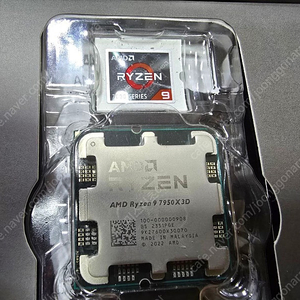 AMD 라이젠 7950X3D CPU정품 박스 풀셋