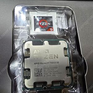 AMD 라이젠 7950X3D CPU정품 박스 풀셋