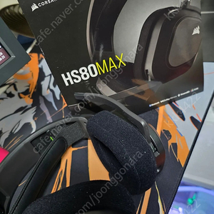 hs80max 커세어 헤드셋 팝니다