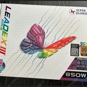 슈퍼플라워 SF-850F14RG LEADEX III ARGB GOLD 파워 택포