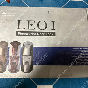 [새상품]LEOI 지문인식 도어락 새상품입니다.