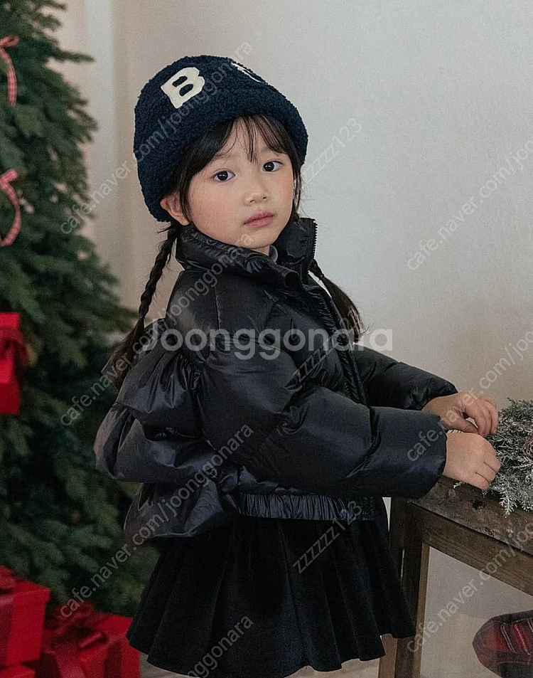 워니리본 덕다운패딩 L--0