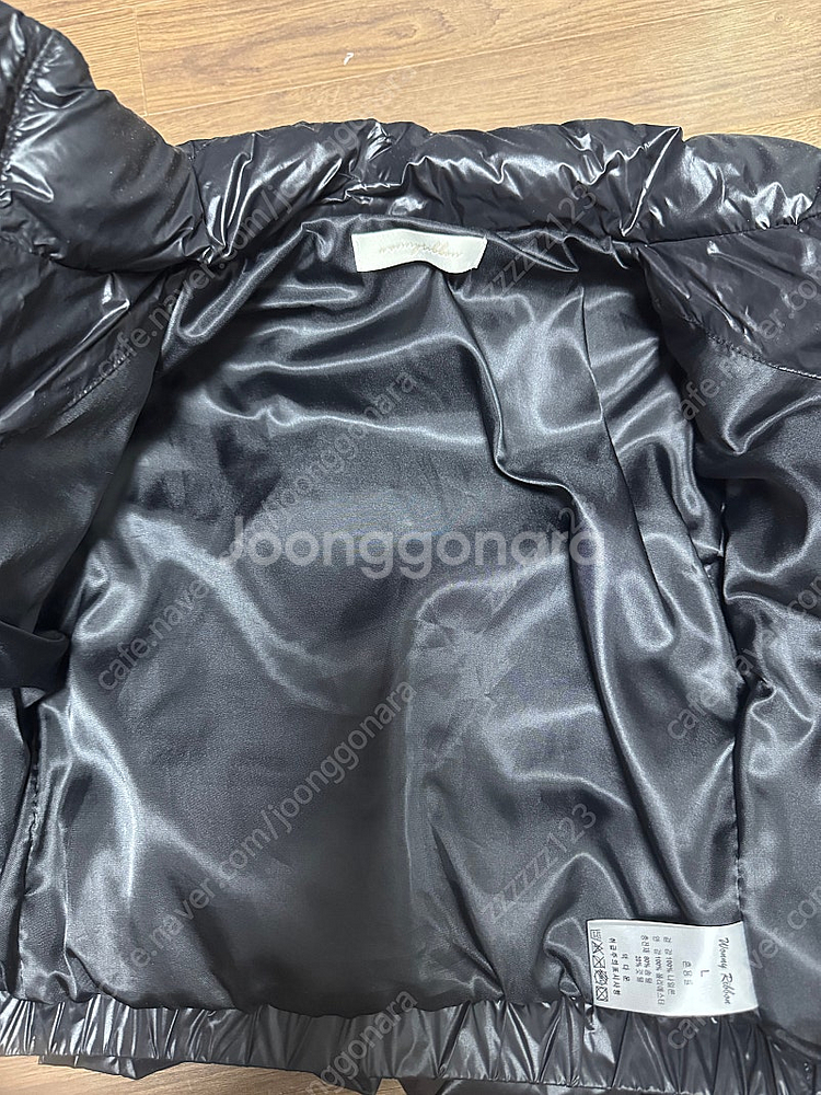 워니리본 덕다운패딩 L--3