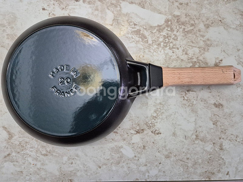 스타우브 우드핸들 후라이팬 무쇠팬 스킬렛 20--3