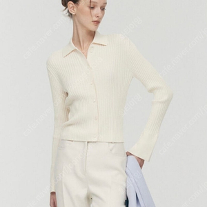 시에 로하 리브드 가디건 크림