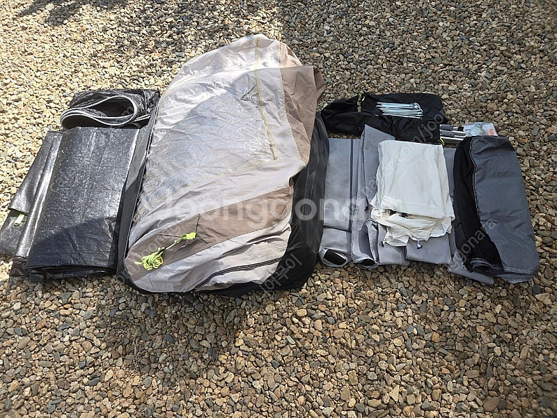 봄 여름 가을 겨울 카라반 어닝텐트 스위프트420 타프메쉬룸2022 에니웨이사월390 판매합니다--5