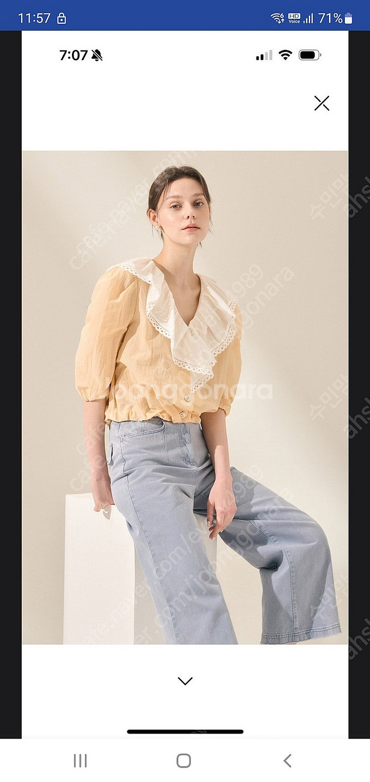 마인러플칼라블라우스--0