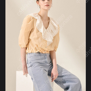 마인러플칼라블라우스