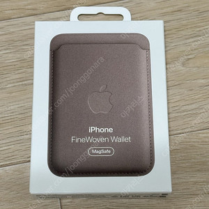 Apple 정품 아이폰 맥세이프형 파인우븐 카드지갑