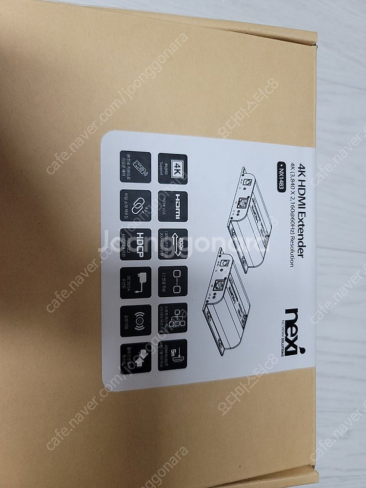 4K HDMI 리피터 랜선 UTP CAT6 익스텐더 거...--0