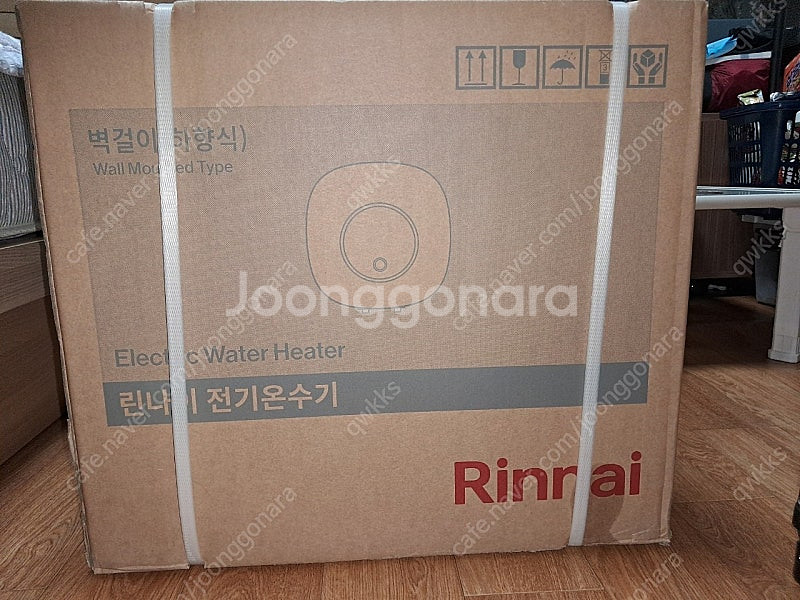 린나이 전기온수기 30리터 판매합니다.(새제품)--0