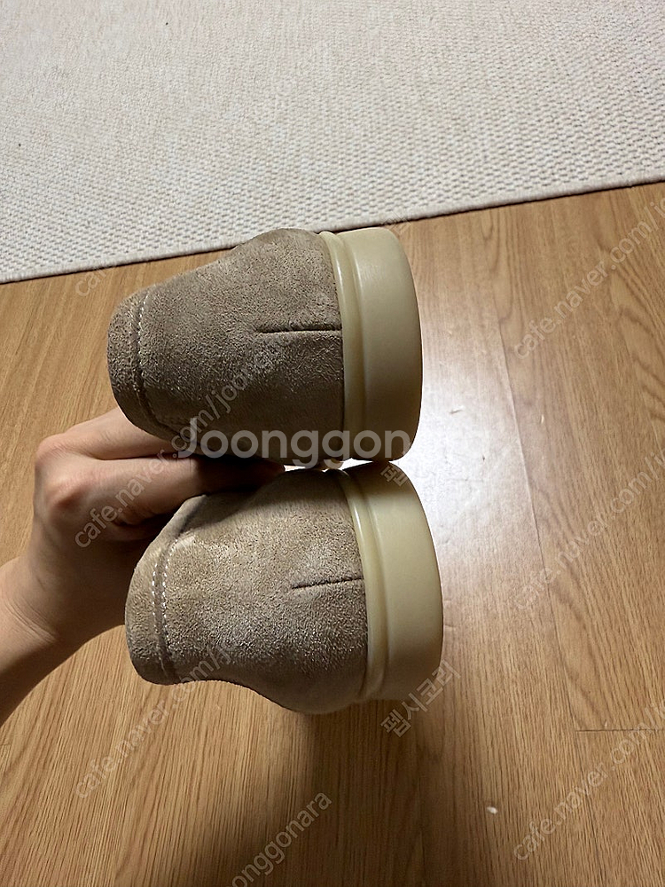 버윅 5365 스웨이드 로퍼 슬립온 39.5사이즈--4