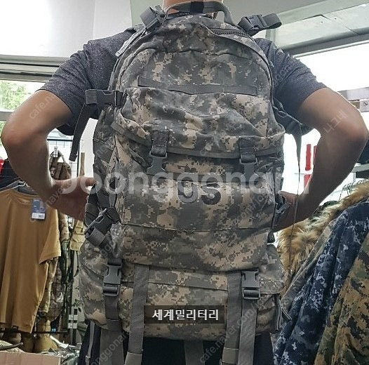 미군 지급용 오리지날 ACU 웨이스트 팩 허리 쌕--1
