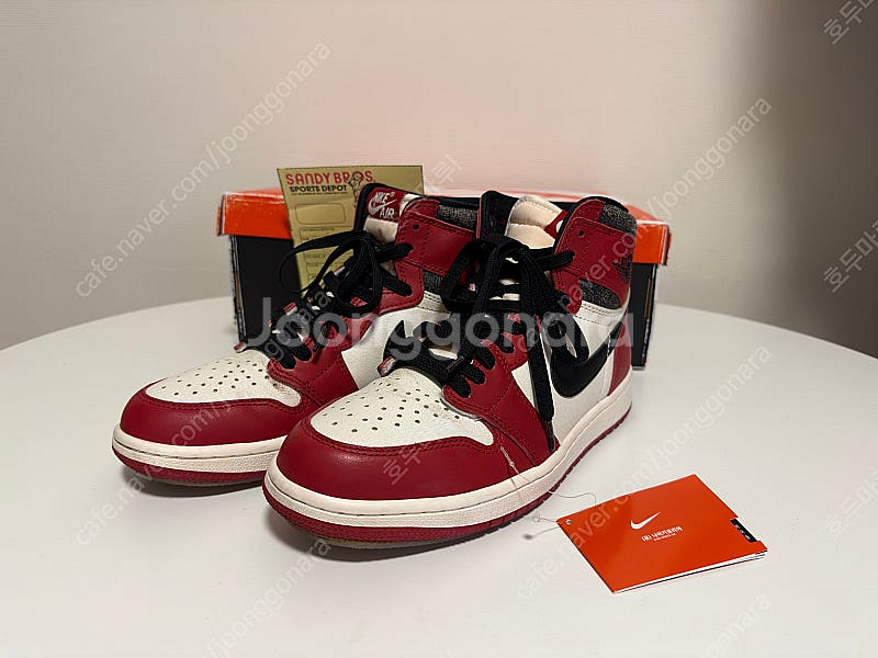 조던1하이 og 시카고 2022 265사이즈--0