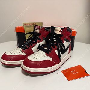 조던1하이 og 시카고 2022 265사이즈