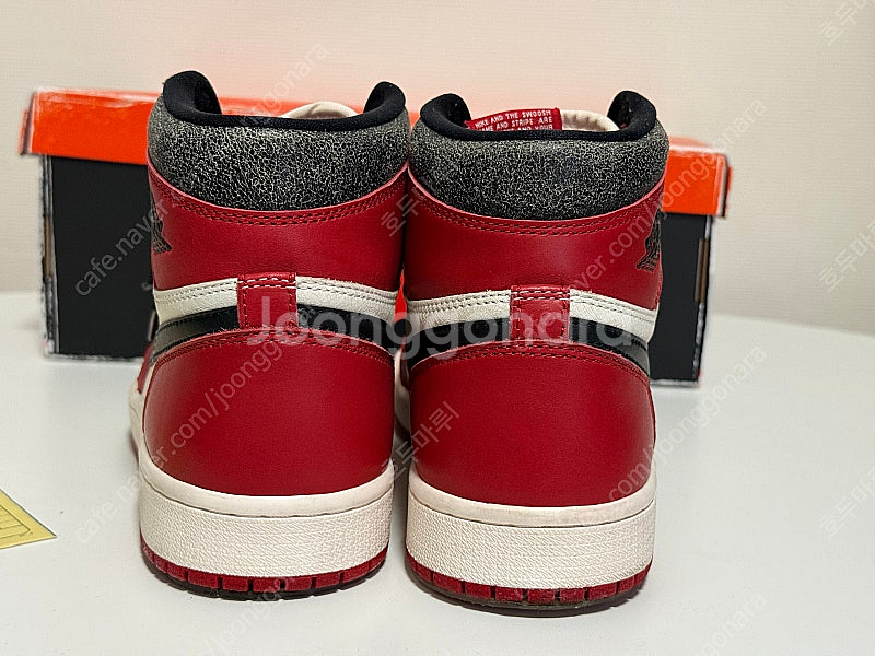 조던1하이 og 시카고 2022 265사이즈--3