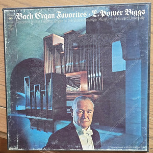 클래식 lp_파워 빅스(E. Power Biggs)의 "Bach Organ Favorites" 3lp box