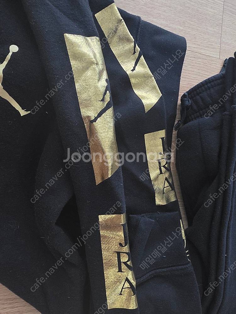 나이키 조던 키즈 약기모 후드티 바지 세트 8~10--3