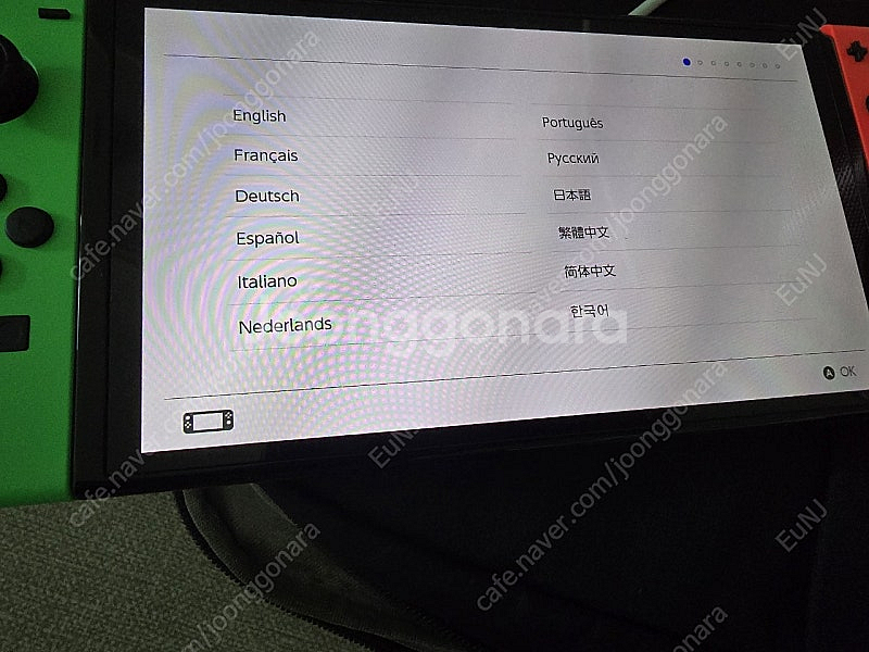 닌텐도 스위치 올레드 풀세트--8