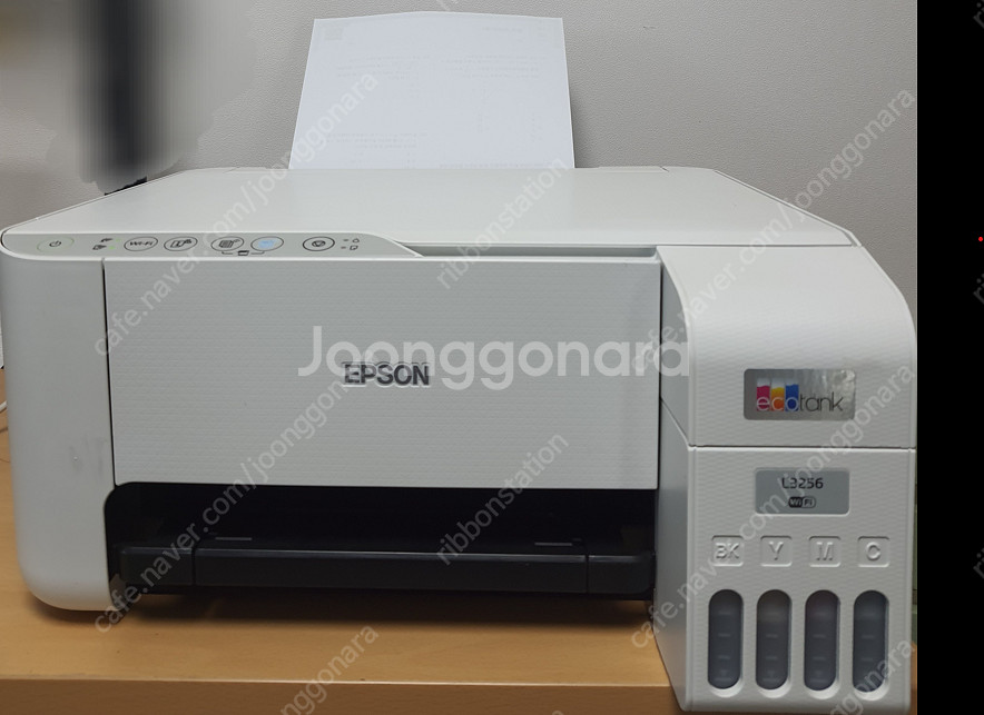 리본프린터 - 프린터 EPSON L3256 + 리본스테...--2