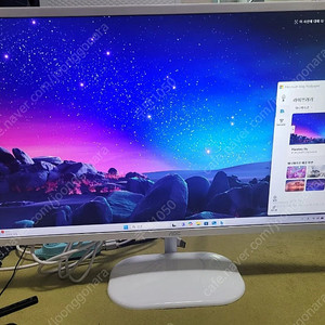 알파스캔 32인치 Qhd 화이트 모니터 Q32v3