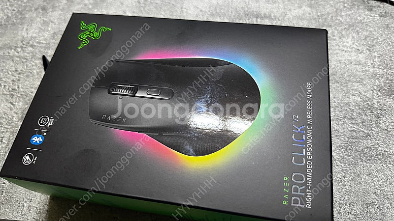 레이저코리아 RAZER Pro Click V2 인체공학...--0