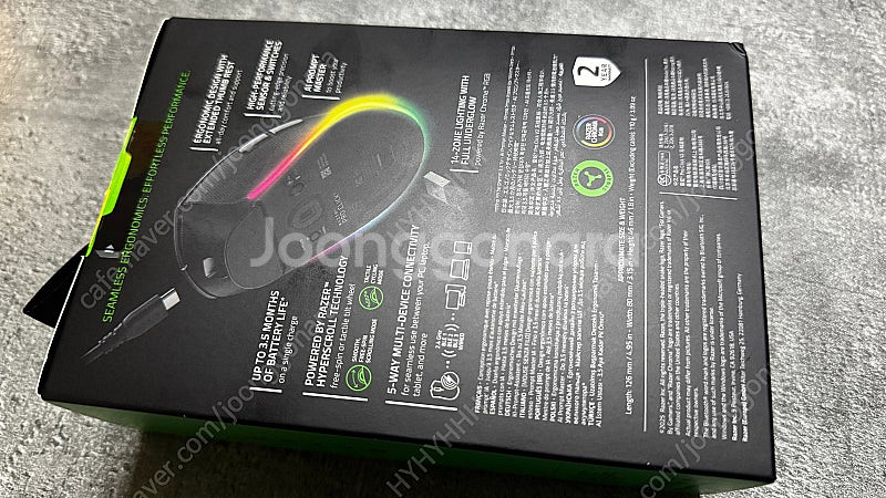 레이저코리아 RAZER Pro Click V2 인체공학...--2