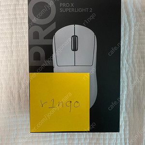 로지텍 G PRO X SUPERLIGHT2 (지슈라2) 판매합니다