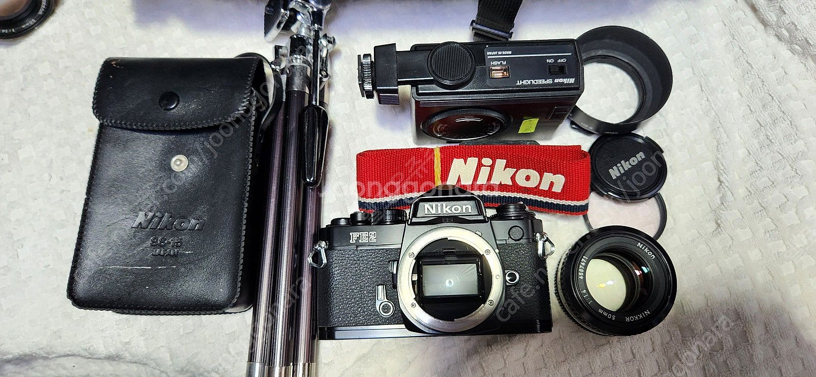 NIKON FE2(블랙A급), LR44 2개전기능정상,...--7