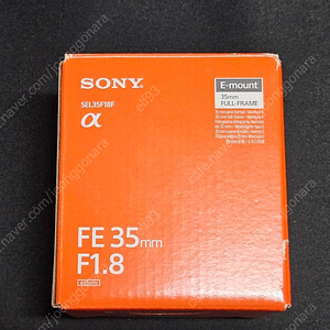 소니 FE 35mm F1.8 렌즈 팝니다.(최종인하)