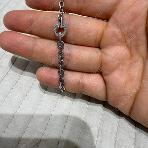 판도라 시그니처 파베 볼드 체인 브레이슬릿 팔찌 16 (택포)