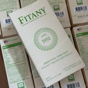 fitany 피타니 그린페어 유기농 애사비