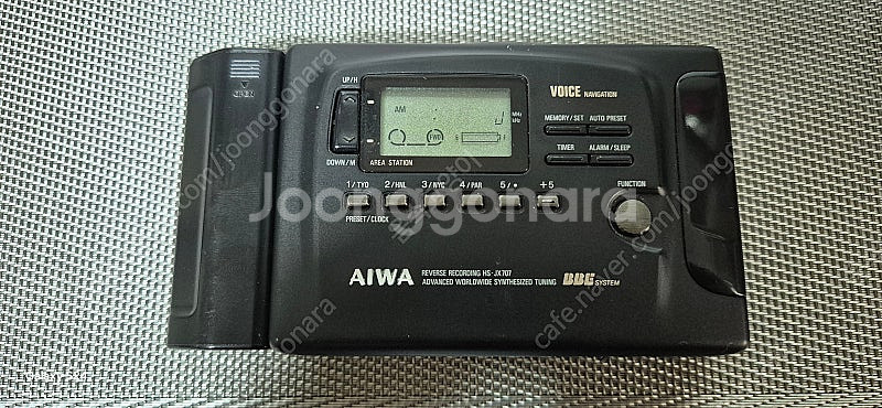 아이와(AIWA)워크맨 HS-JX707. 카세트라디오....--5
