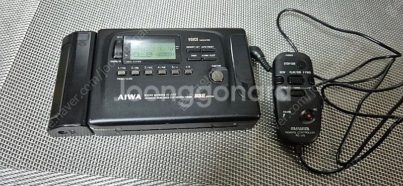 아이와(AIWA)워크맨 HS-JX707. 카세트라디오....--7