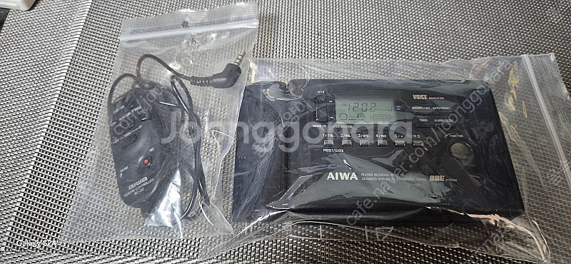 아이와(AIWA)워크맨 HS-JX707. 카세트라디오....--8