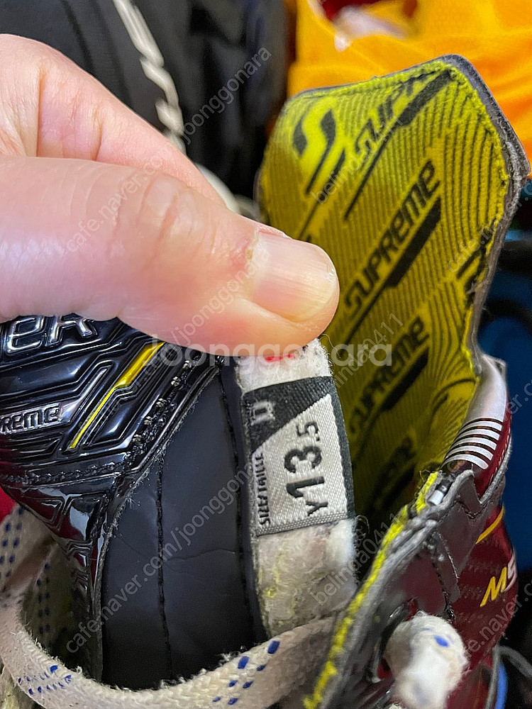 Bauer Supreme M5 PRO Skate Youth 바우어 아이스하키 스케이트 M5 프로 유스 13.5 사이...--1