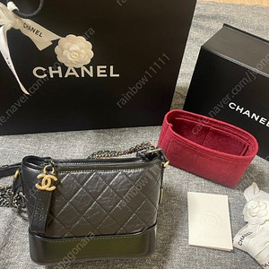 샤넬 가브리엘 호보 스몰 블랙