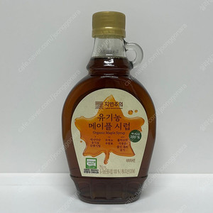 자연주의 유기농 메이플 시럽