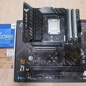13700kf, z690 tuf wifi, OLOY ddr4 8x2 램 일괄 판매 합니다.