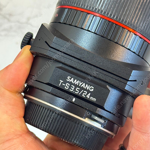 삼양 24Mm3.5 T/S 48만원 Ef마운트