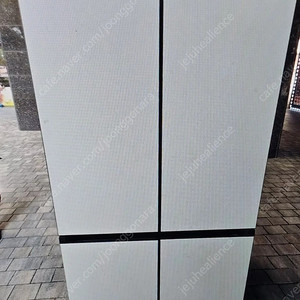 삼성전자 비스포크 4도어 875L (RF85B911101) 코타 화이트 ​