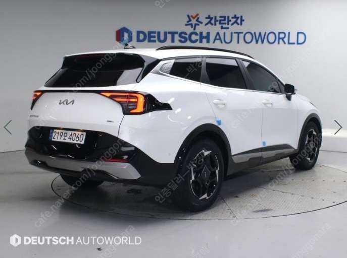 중고차 기아 더 뉴스포티지 하이브리드 1.6 HEV 2WD 시그니처 부부중고차 중고차할부 ★ 여유자금 ★ 수원 ★ 이미지