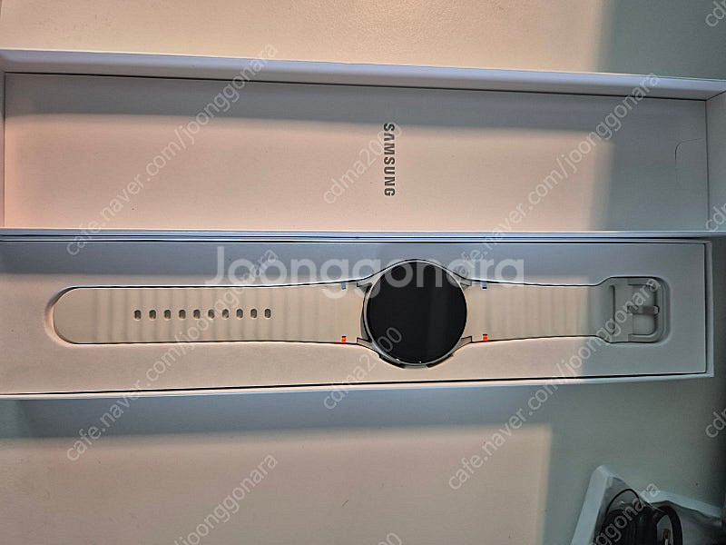 갤럭시 워치 7 (크림 40mm 블루투스) 단순개봉--0