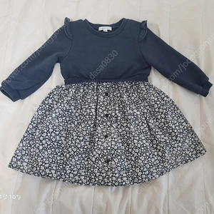 슈슈앤크라 맨투맨 원피스 18m