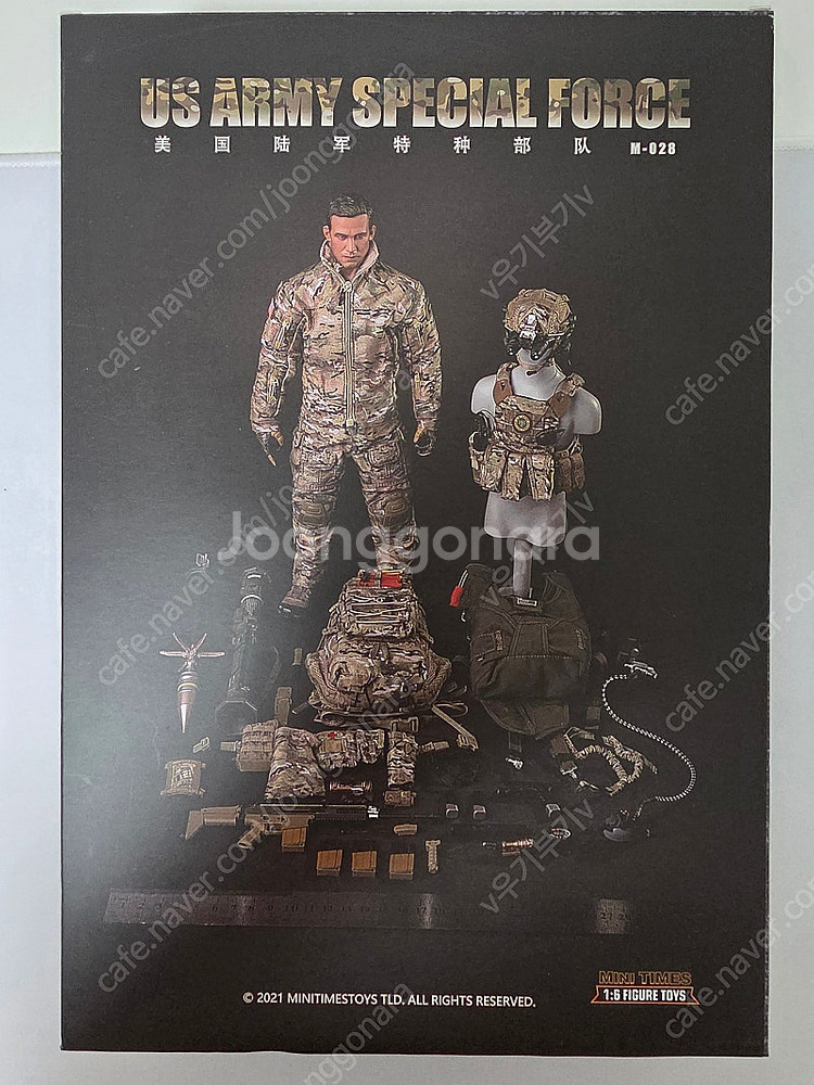미니타임즈 1/6 스페셜포스 M028 밀리터리 피규어 판매합니다.--6