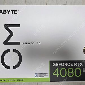 기가바이트 지포스 RTX 4080 SUPER AERO OC D6X 16GB 제이씨현 팝니다.
